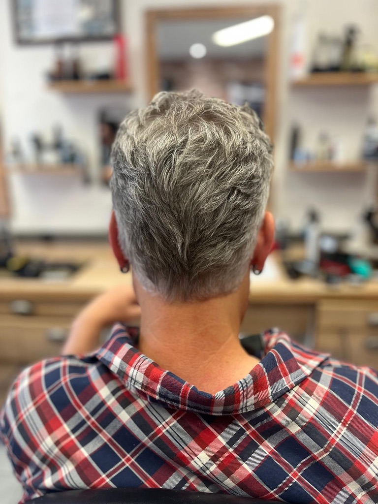 Coupe poivre & sel