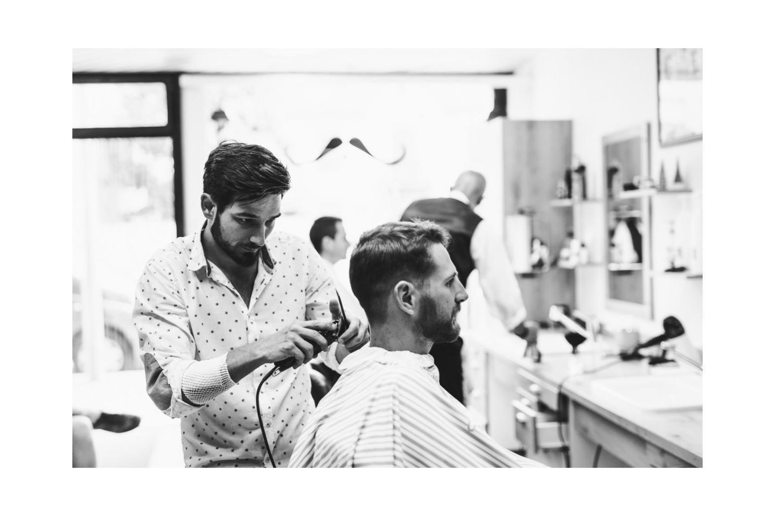 Soin dégradé et barbe