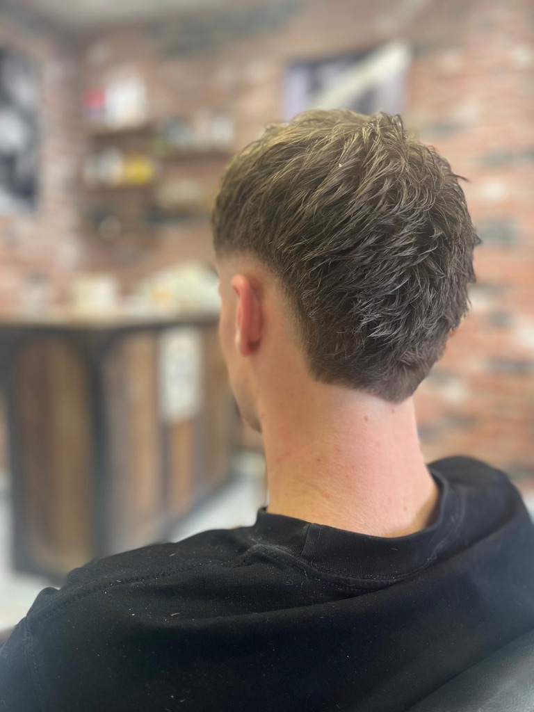 Taper net à la nuque