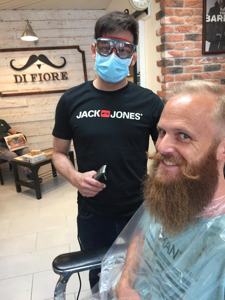 Barbe audacieuse, fier résultat