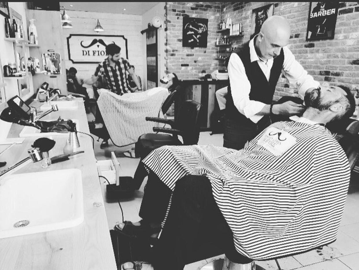 Ambiance vintage barber shop