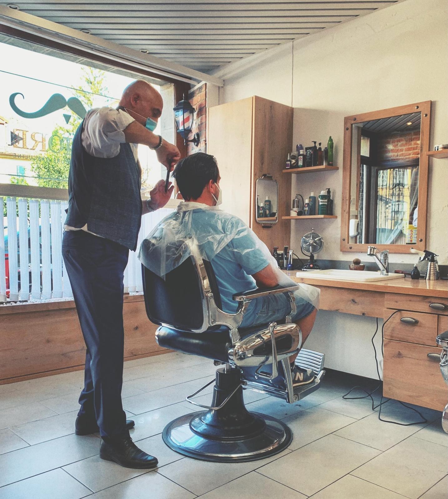 Ambiance vintage barber
